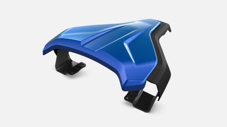 Кожух пасажирського сидіння в кольорі Racingblue metallic